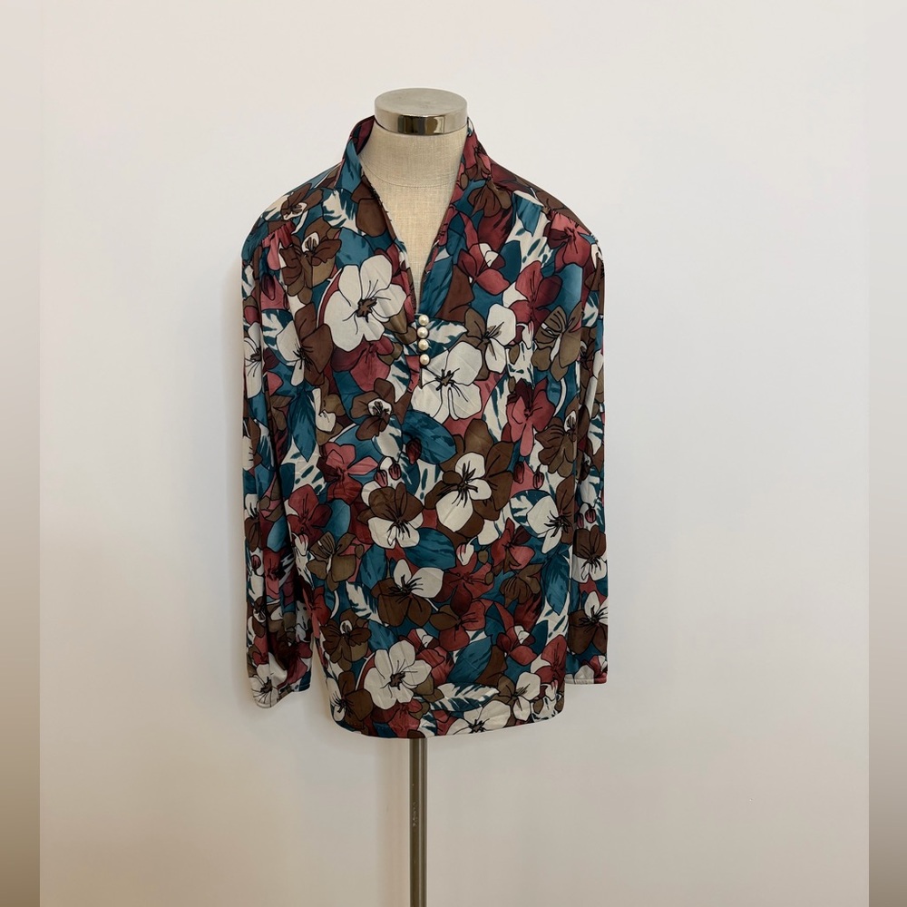 Anthony Richards Vintage Floral Blouse
